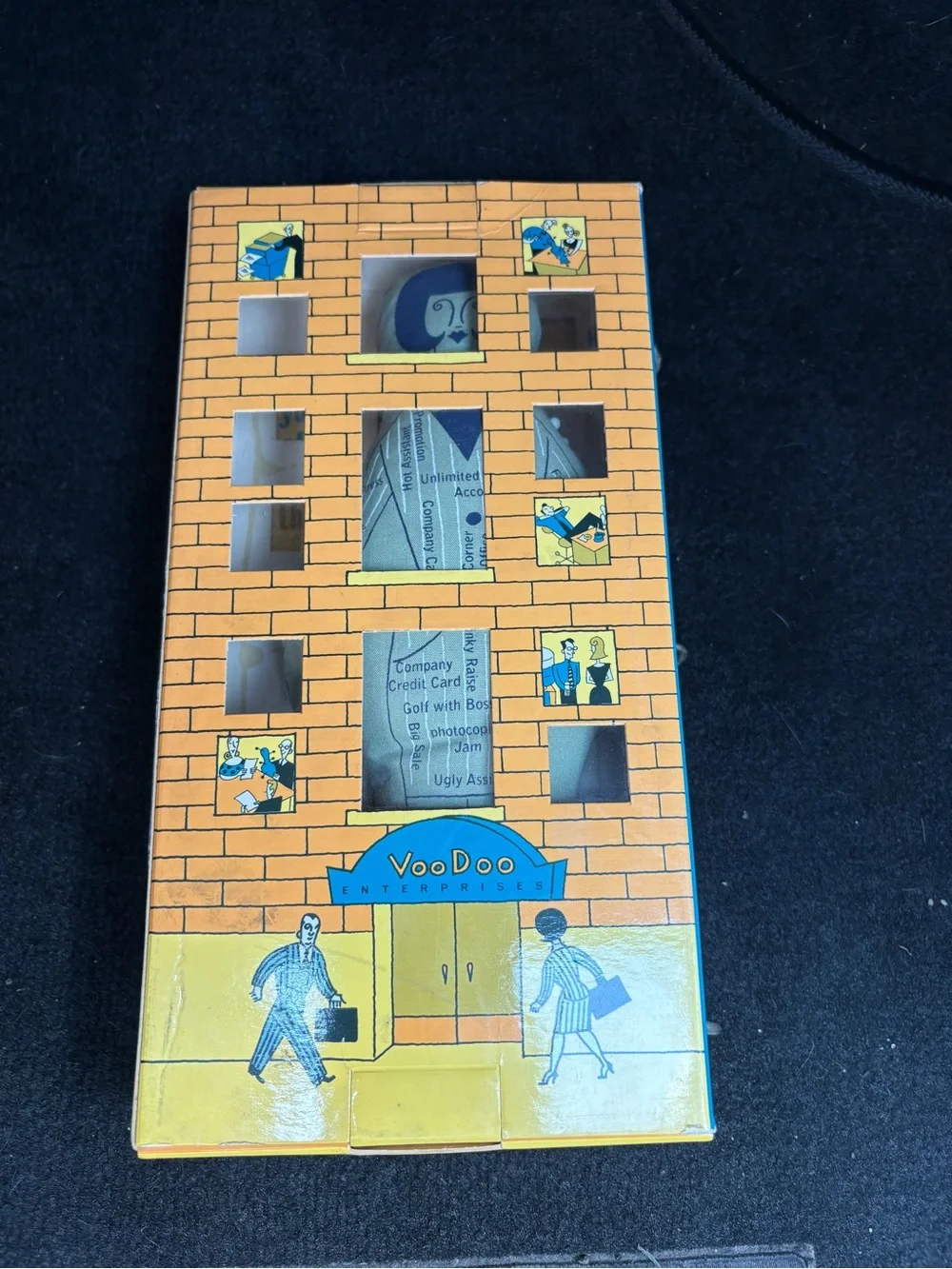 Office Voodoo Kit Notebook - Yellow Cover
